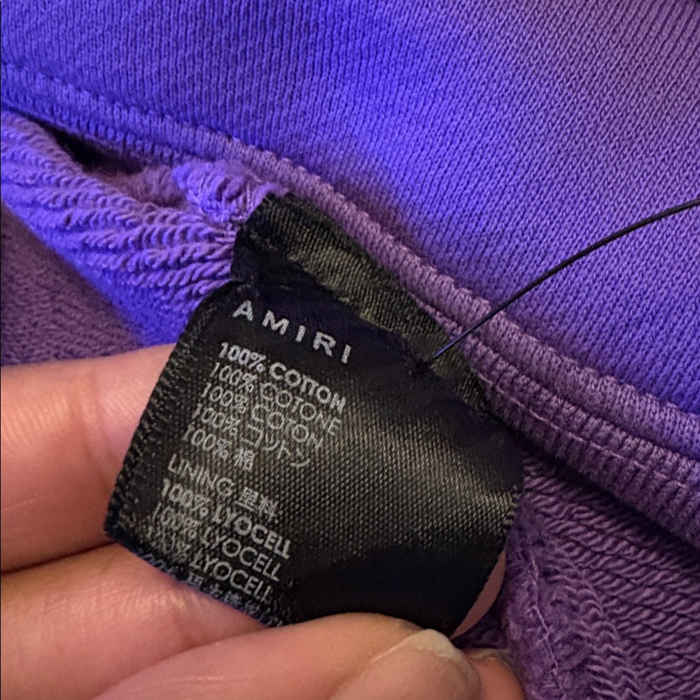 Amiri Purple Logo Hoodie (Winter 2023) - Picture 4 of 13